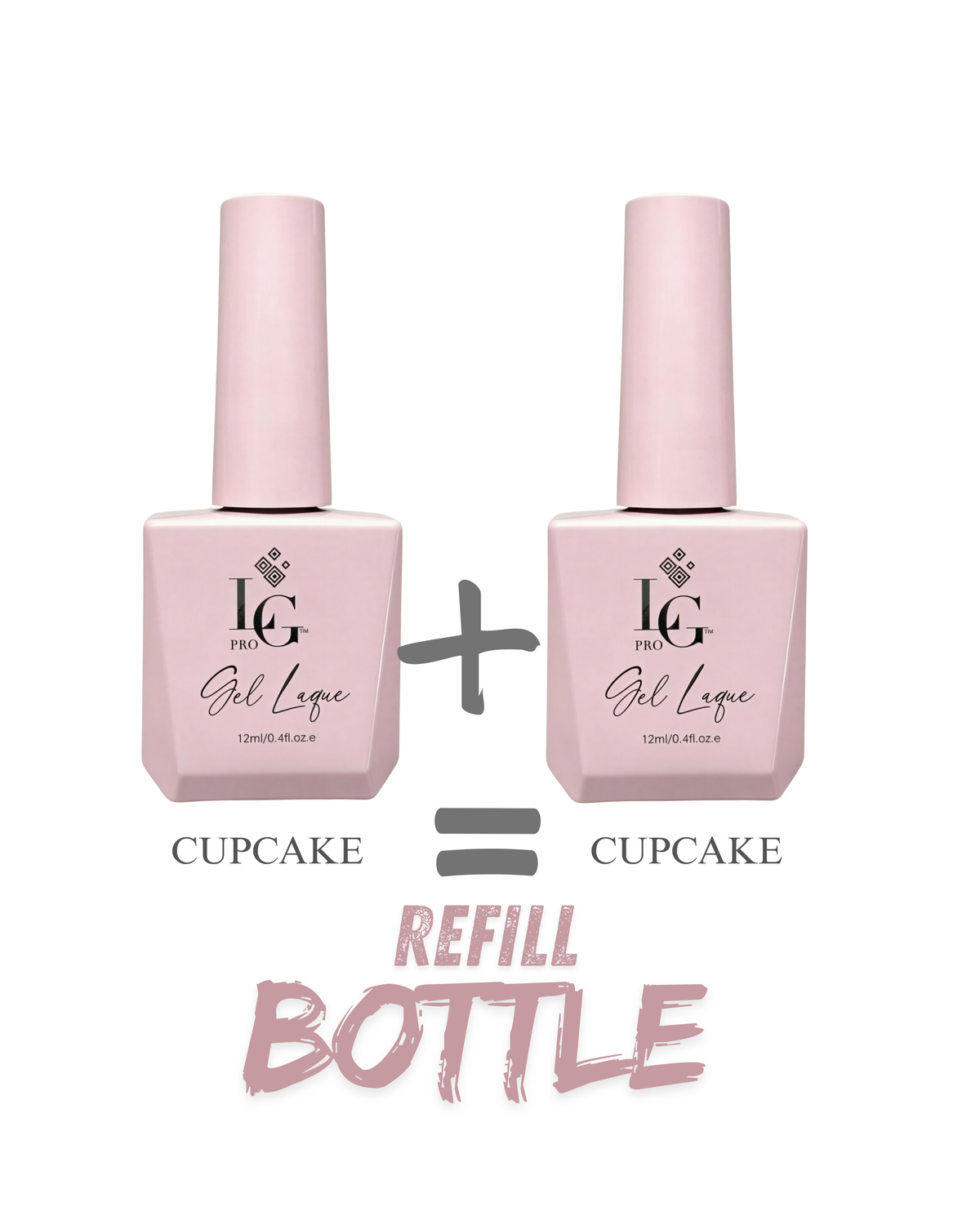 LIQUID POLIGEL - STRUCTURE BASE - REFILL - CUPCAKE - 'HEMA FREE' 24ML