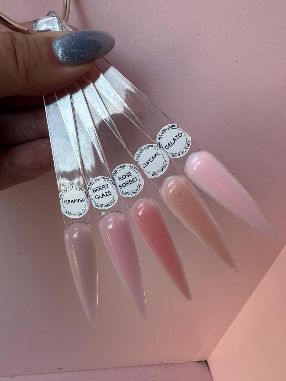 ROSÉ SORBET - HEMA FREE' LIQUID POLIGEL STRUCTURE BASE