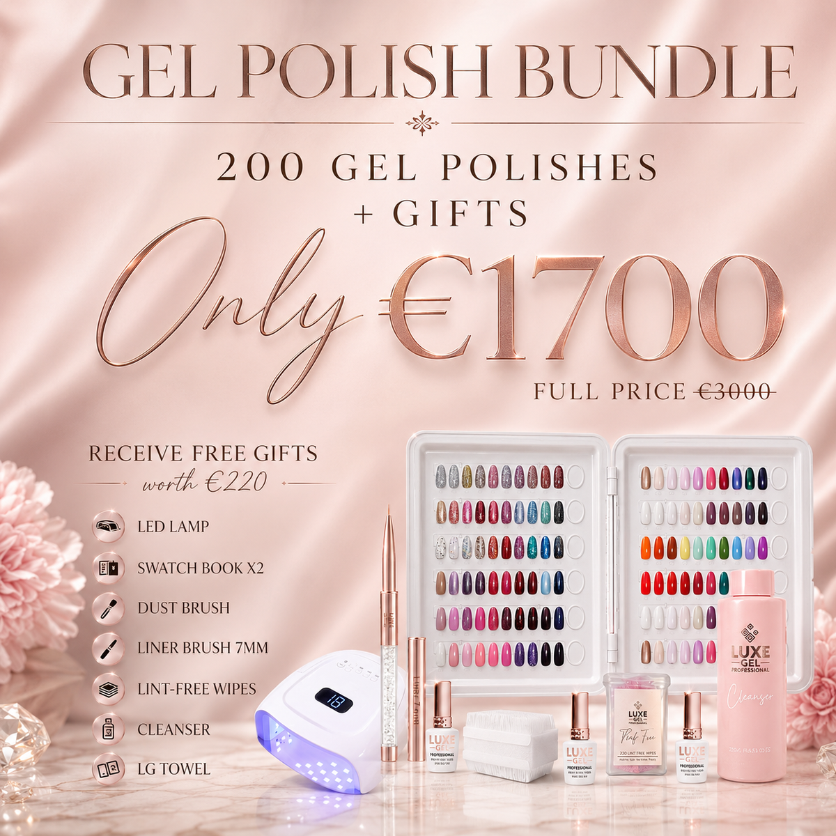 200 GEL POLISH BUNDLE