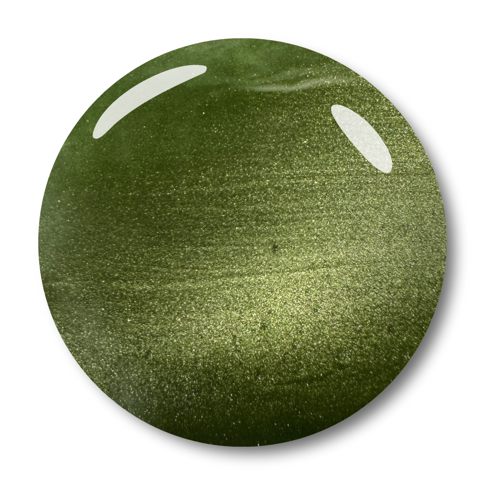 PERIDOT - CAT EYE 'Hema-Free'