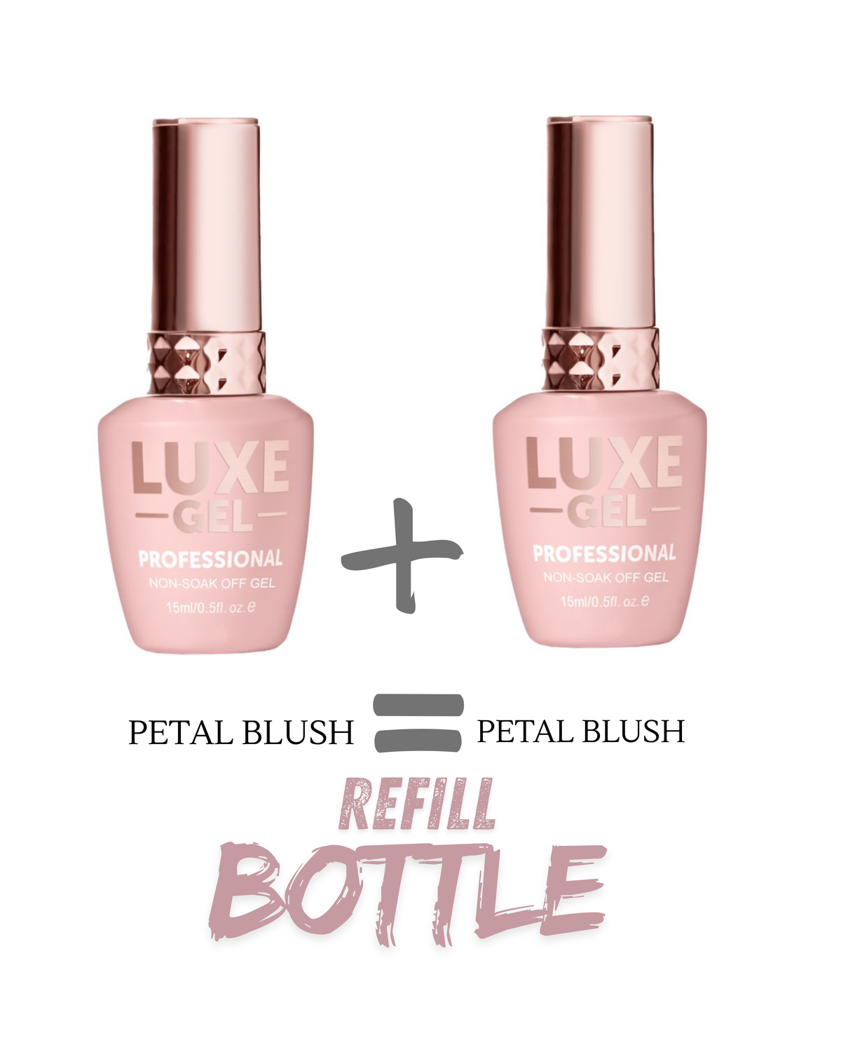 STRUCTURE BASE - REFILL - PETAL BLUSH - 'HEMA FREE' 24ML