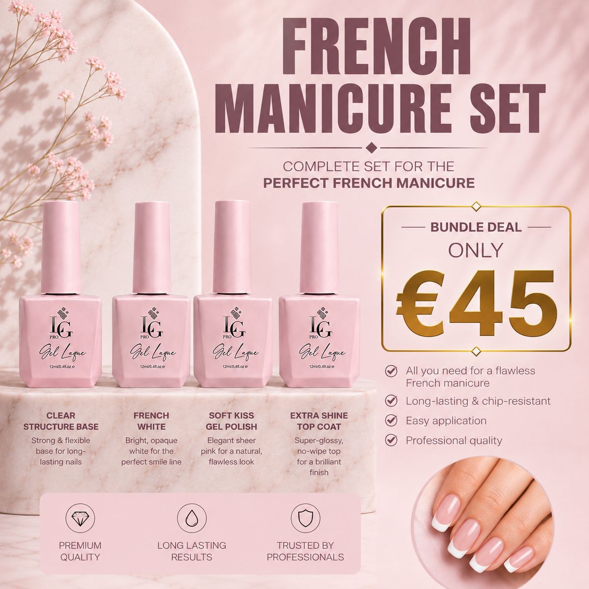 FRENCH MANICURE SET